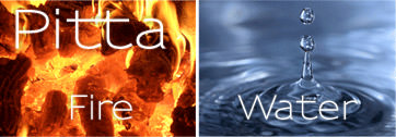 Pitta Dosha: Element - Fire and Water