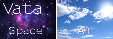 Vata Dosha: Element - Space and Air